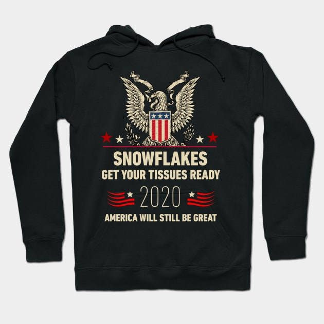 Trump 2020 Presidential Election Hoodie by Pummli